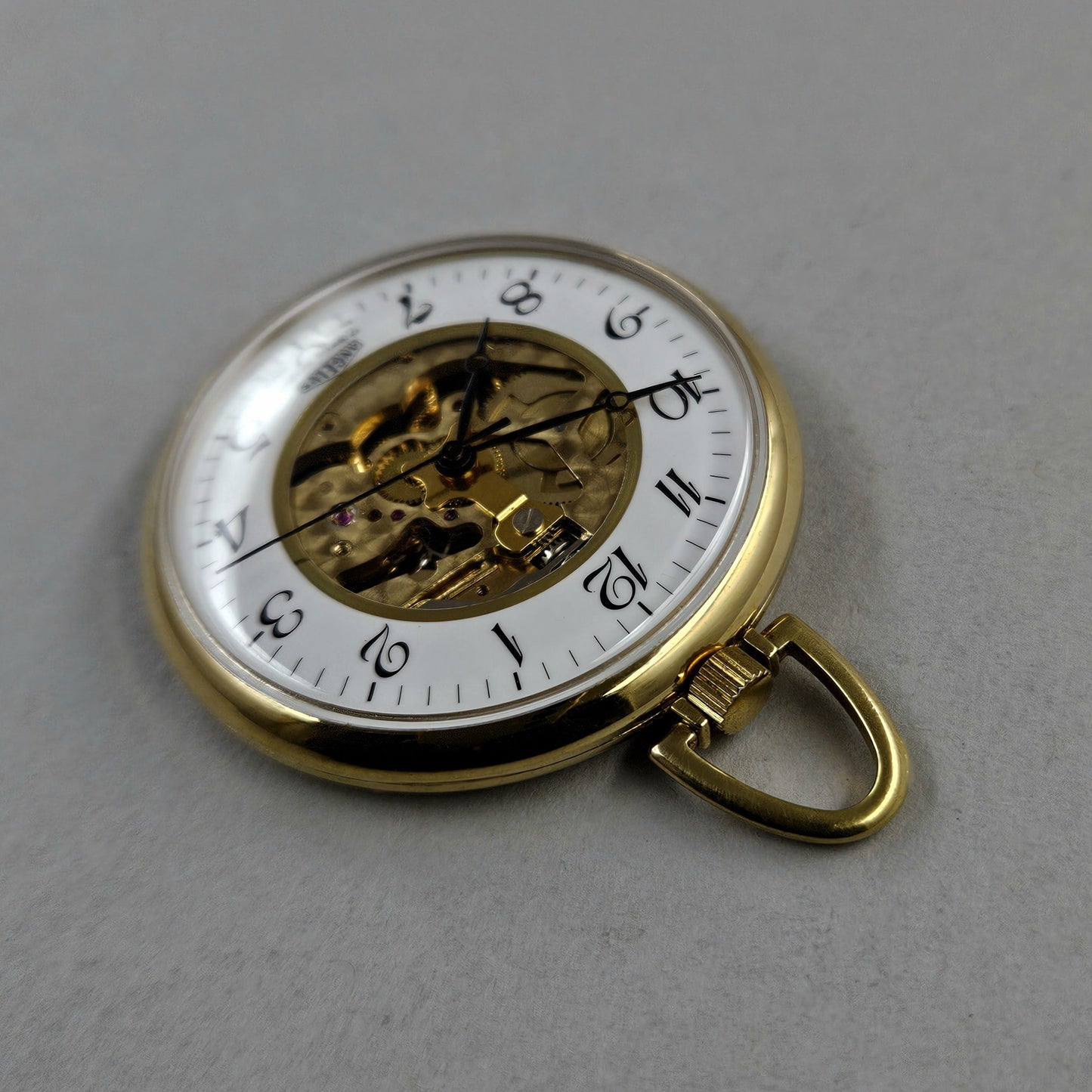 Angelus Skeleton Pocket Watch ES95