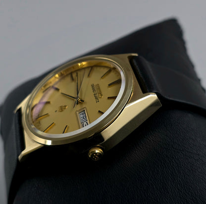 Seiko Grand Quartz 4843-8110 Cap Gold