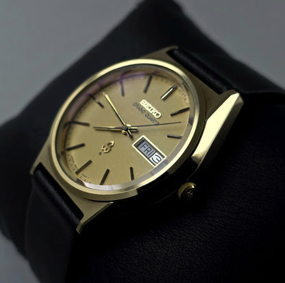 Seiko Grand Quartz 4843-8110 Cap Gold