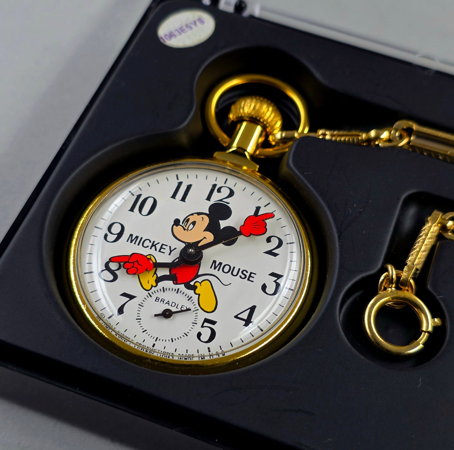 Bradley Mickey Mouse Pocket Watch