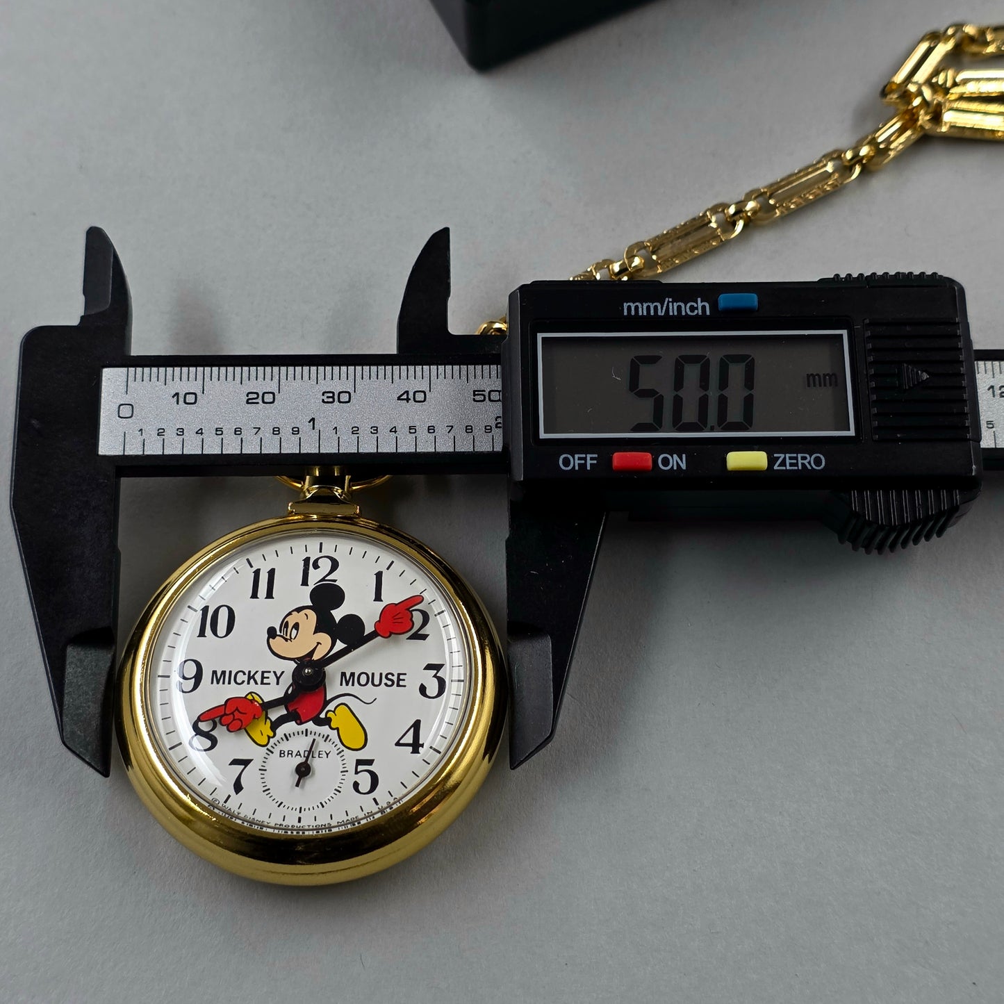 Bradley Mickey Mouse Pocket Watch
