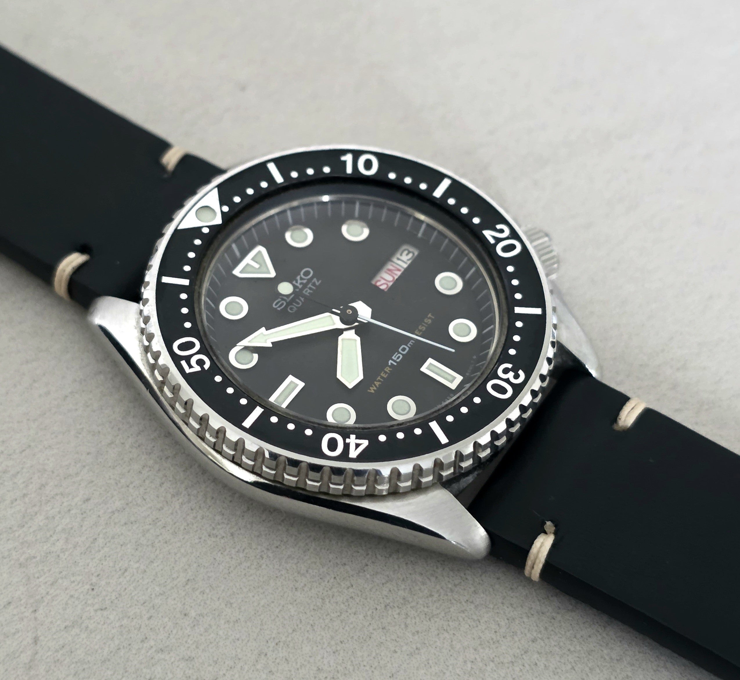 Seiko 6458-6000 Quartz Diver – Turgay's Watches