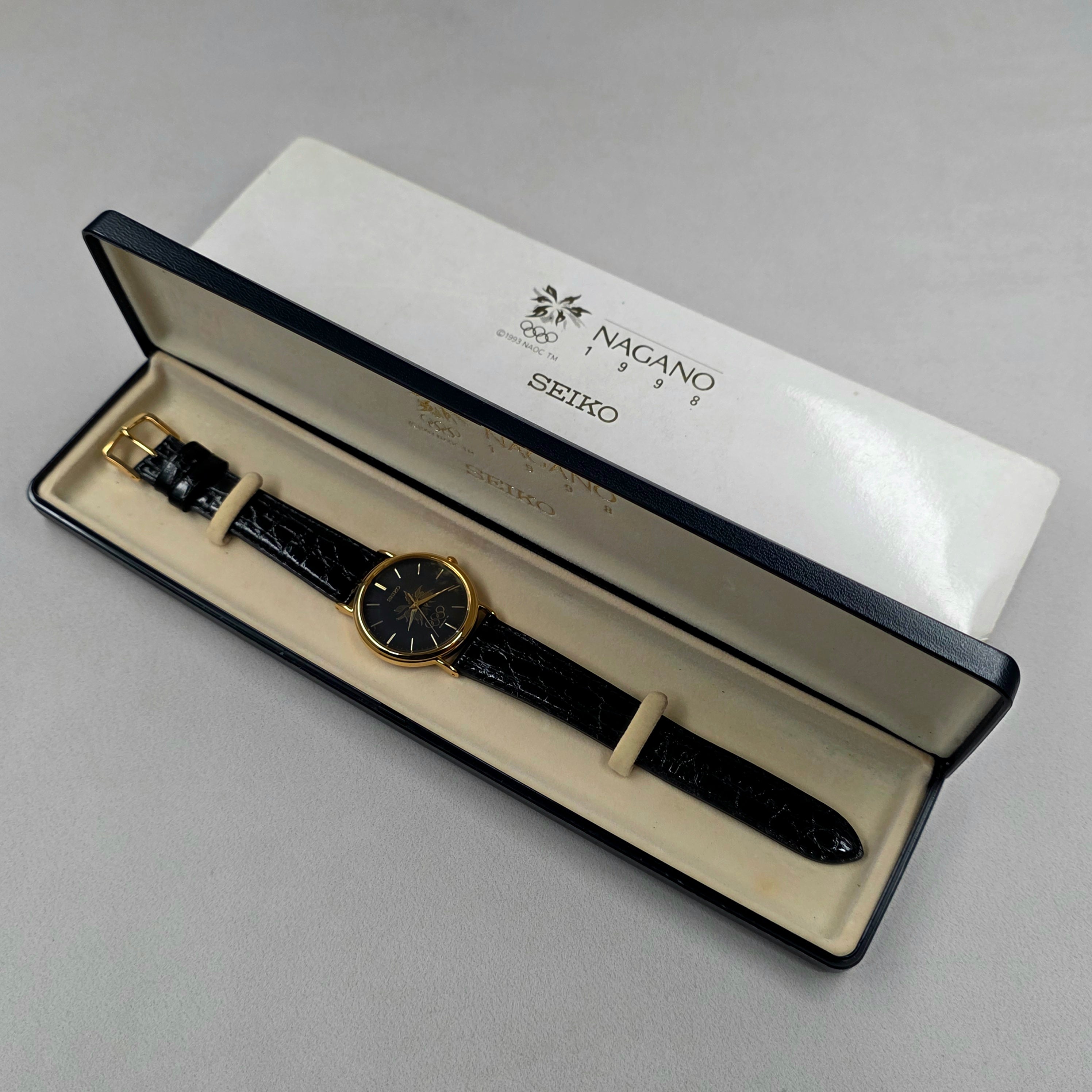 Seiko Nagano Olympic Edition Ref. 7N01-9A00 – Turgay's Watches