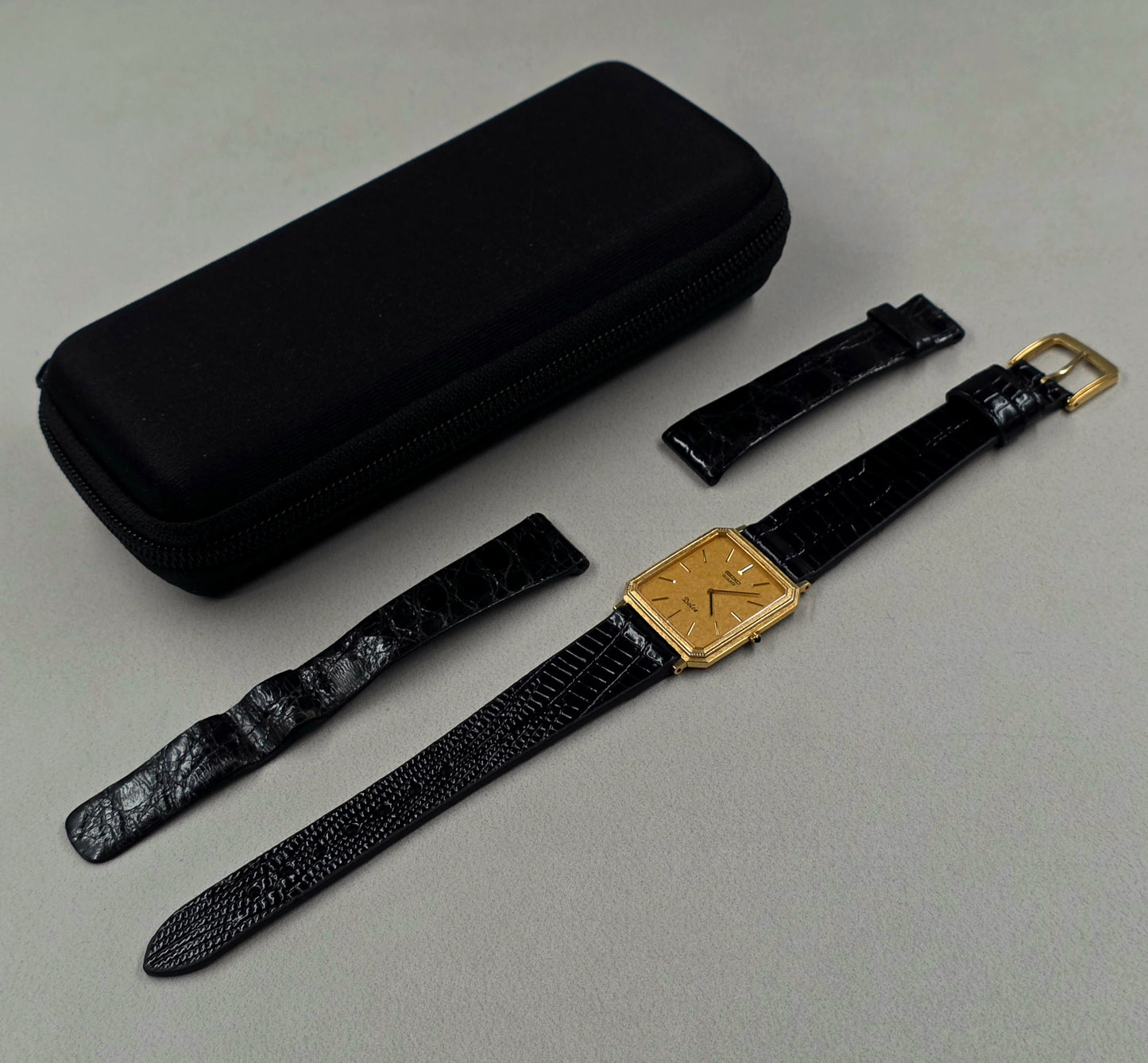 Seiko Dolce 6730-5160 10k Gold