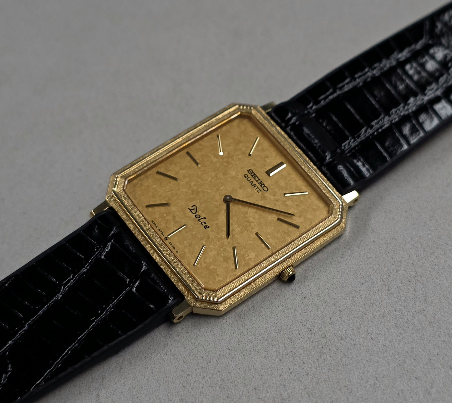 Seiko Dolce 6730-5160 10k Gold