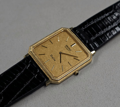Seiko Dolce 6730-5160 10k Gold