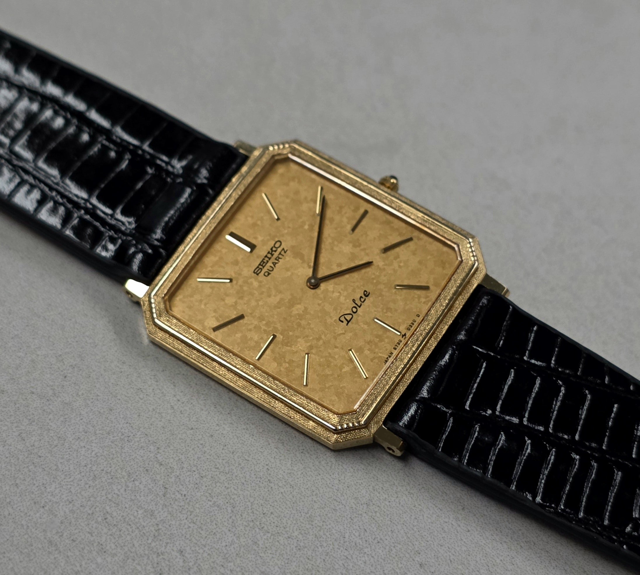 Seiko Dolce 6730-5160 10k Gold – Turgay's Watches