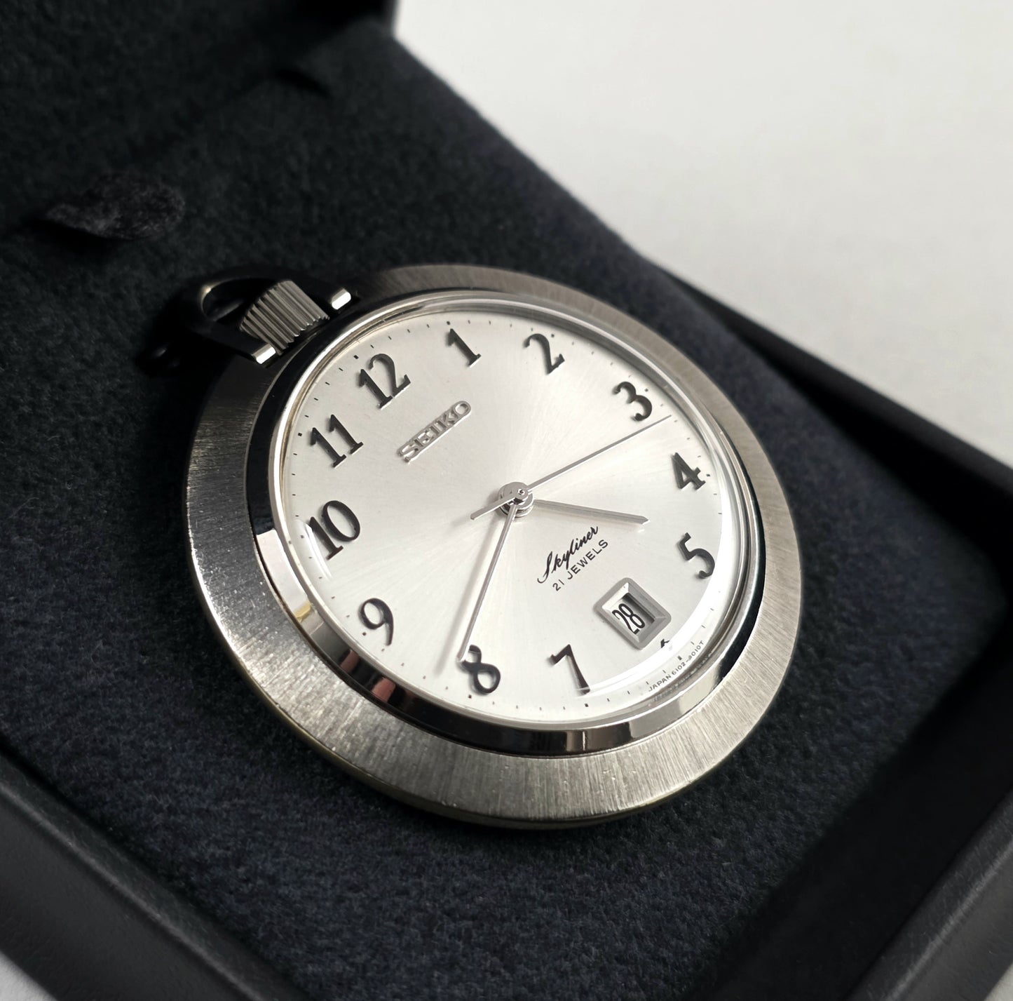 Seiko Skyliner Pocket Watch 6102-0010