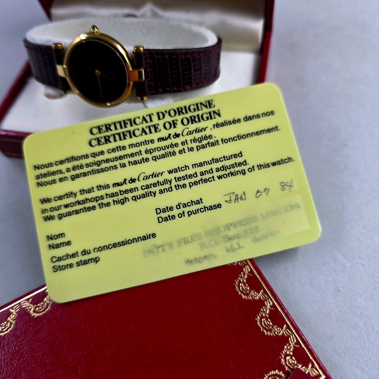 Cartier Les Must Vendôme Women’s Quartz