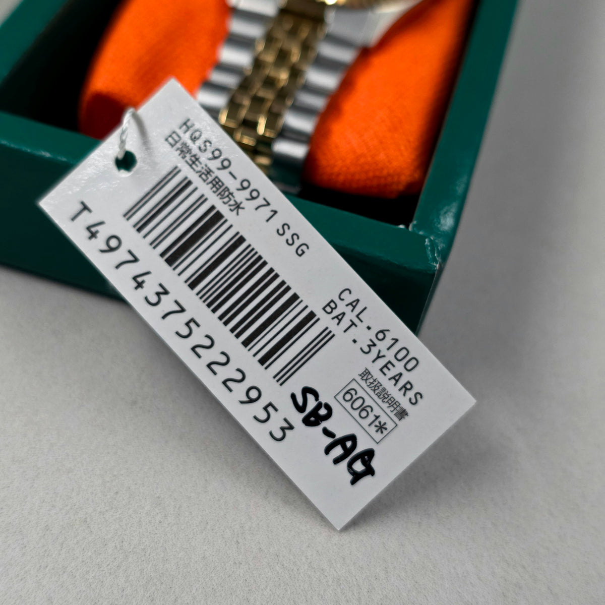 Citizen CQ Quartz HQS99-9971 SSG