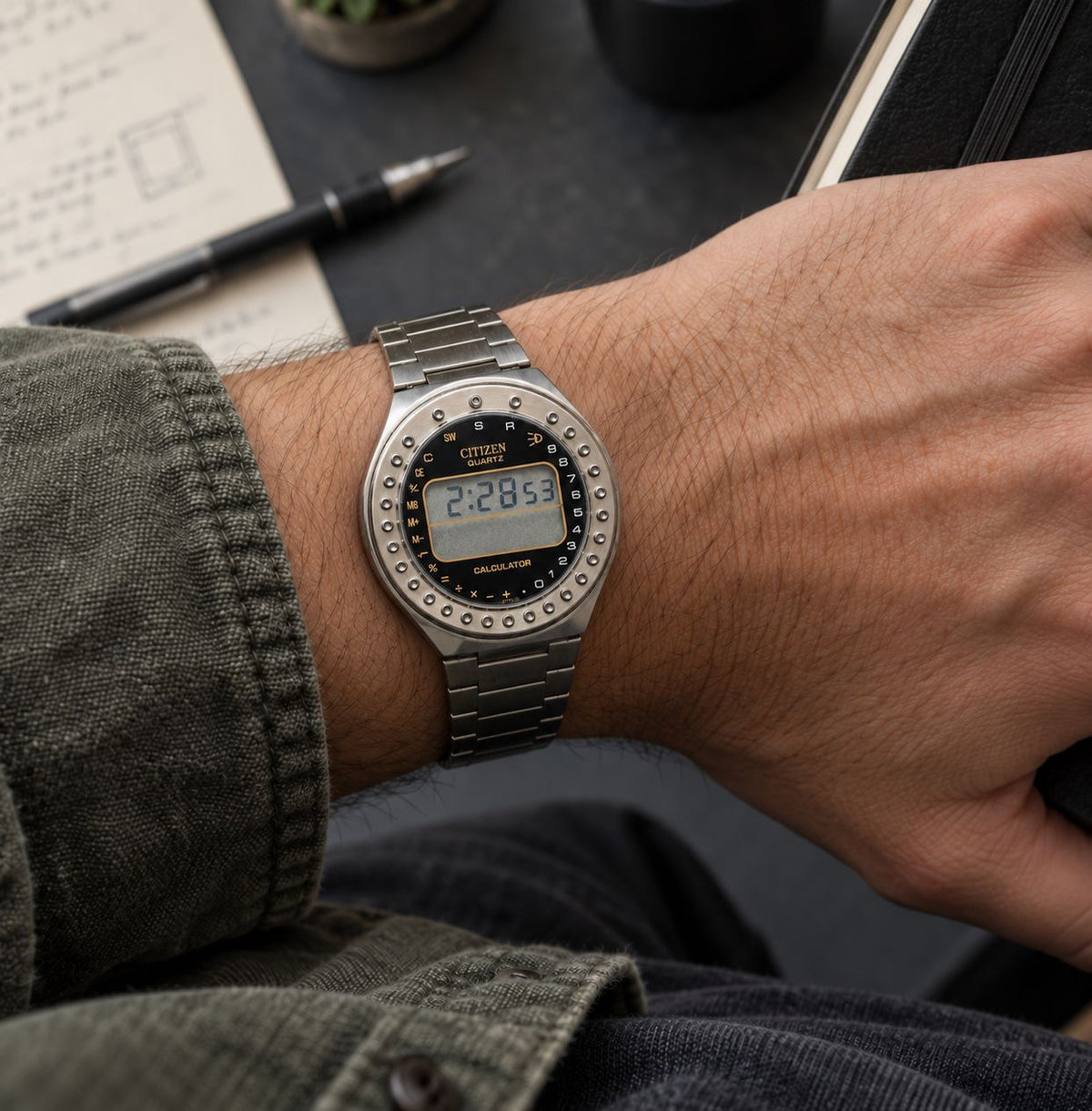 Citizen Quartz Calculator Ref. 49-9315