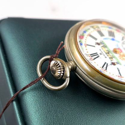 Edox Swiss Pocket Watch – Alpine Cow Dial