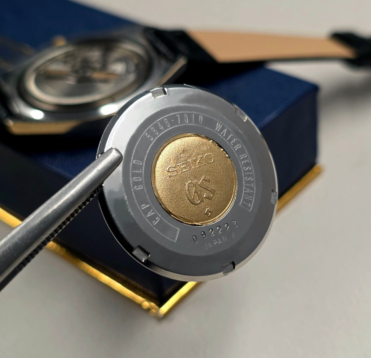 Grand Seiko 56GS Hi-Beat Cap Gold Ref. 5646-7010