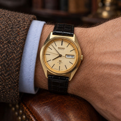 Grand Seiko 56GS Hi-Beat Cap Gold Ref. 5646-7010