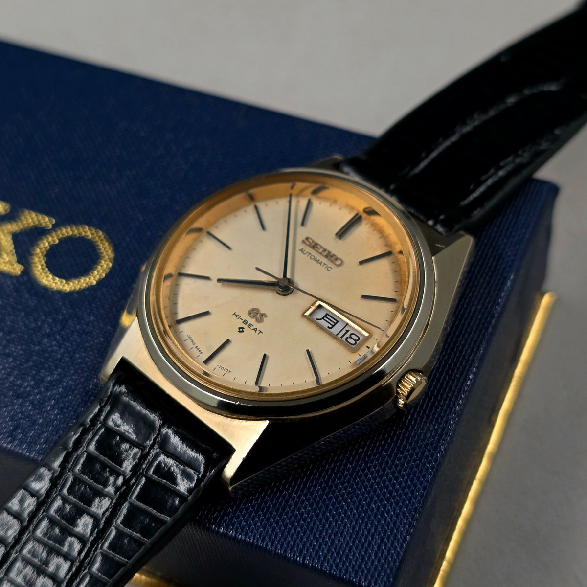 Grand Seiko 56GS Hi-Beat Cap Gold Ref. 5646-7010