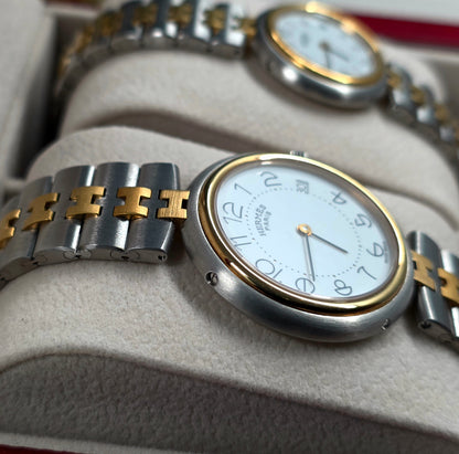 Hermès Profil Couple Watch Set