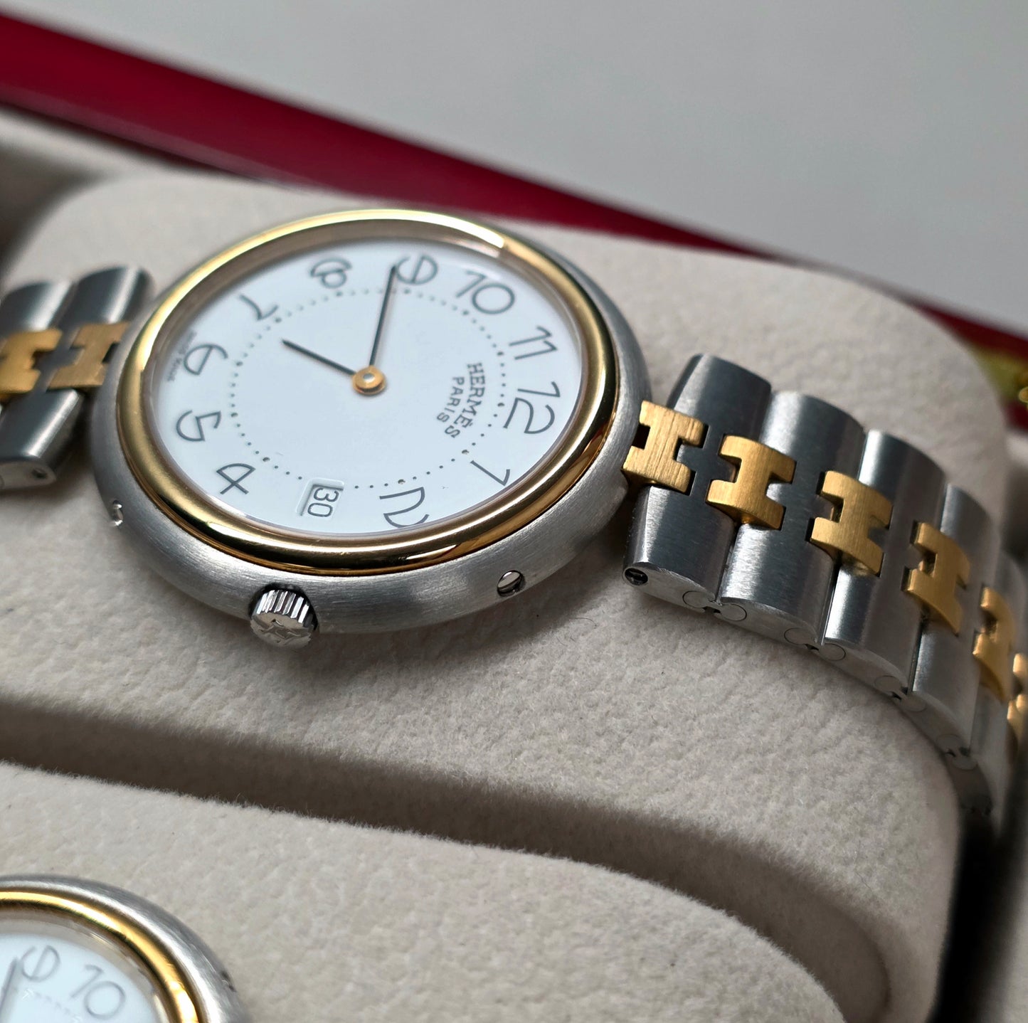 Hermès Profil Couple Watch Set