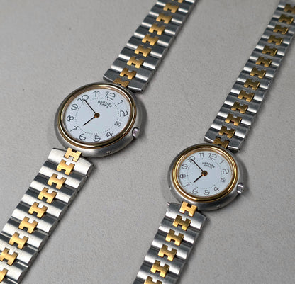 Hermès Profil Couple Watch Set