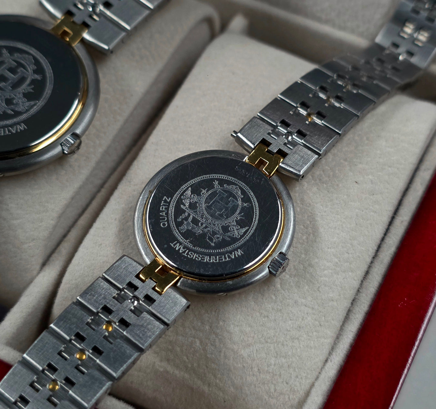 Hermès Profil Couple Watch Set