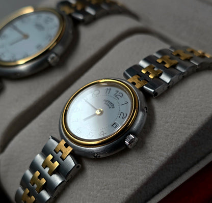 Hermès Profil Couple Watch Set