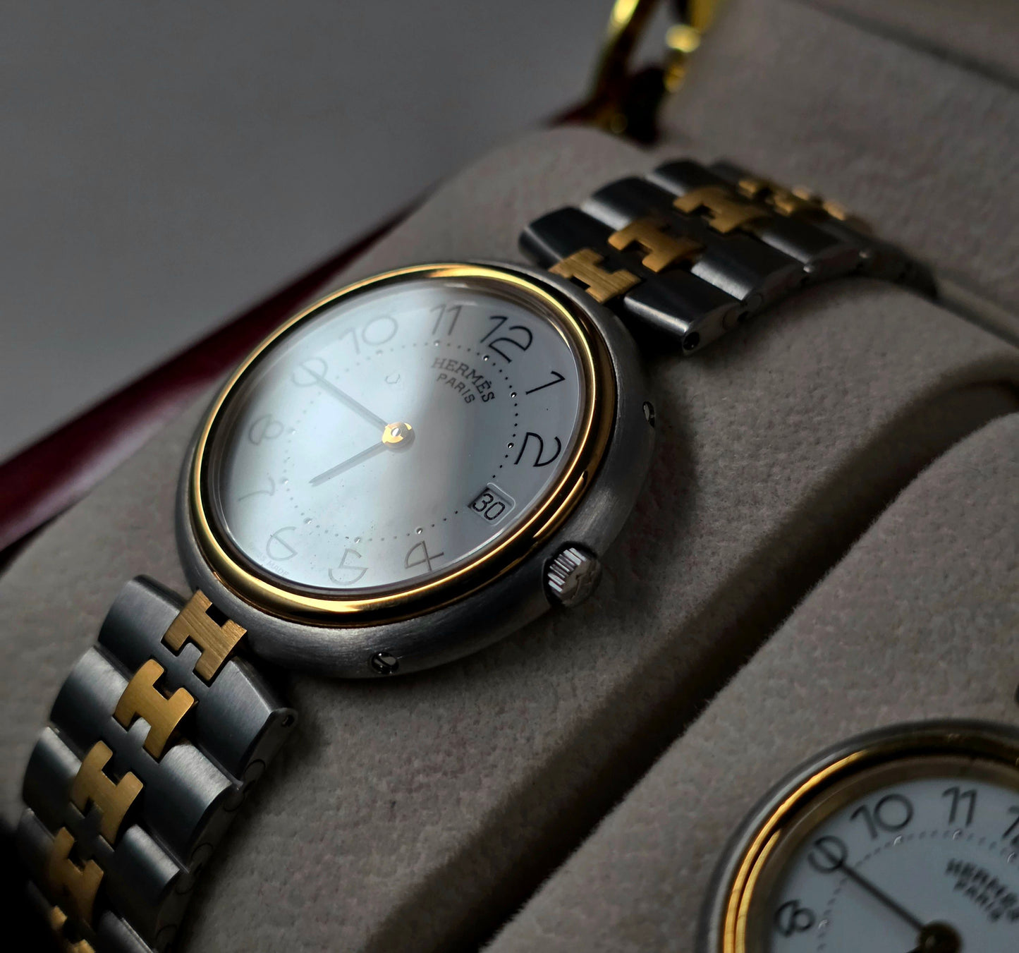 Hermès Profil Couple Watch Set