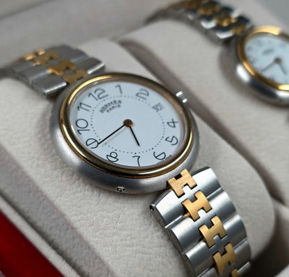 Hermès Profil Couple Watch Set