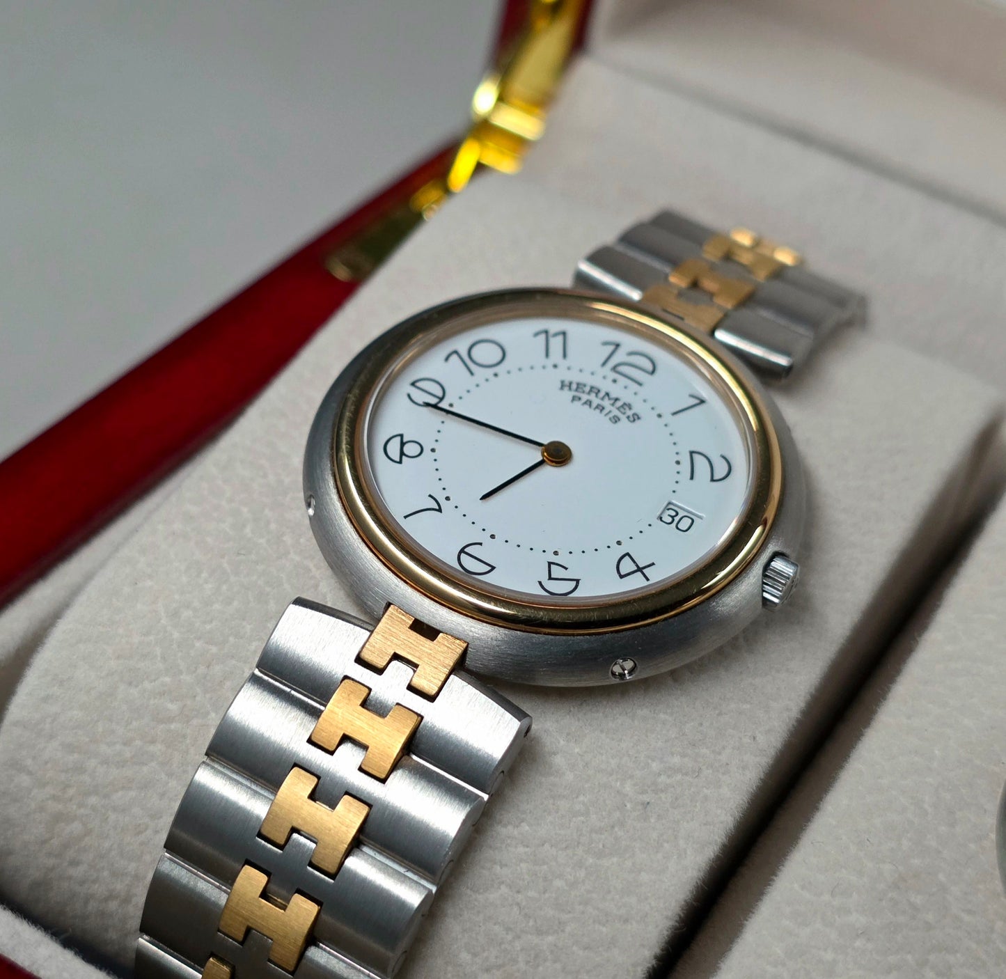 Hermès Profil Couple Watch Set
