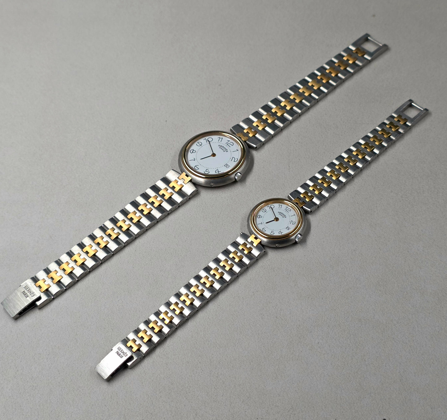 Hermès Profil Couple Watch Set