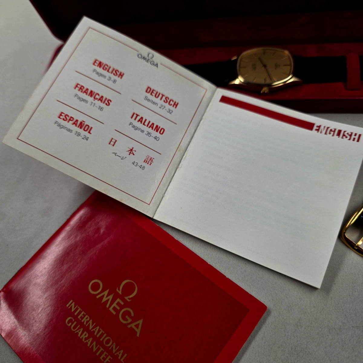 Omega De Ville Quartz Ref. 191.0074.1
