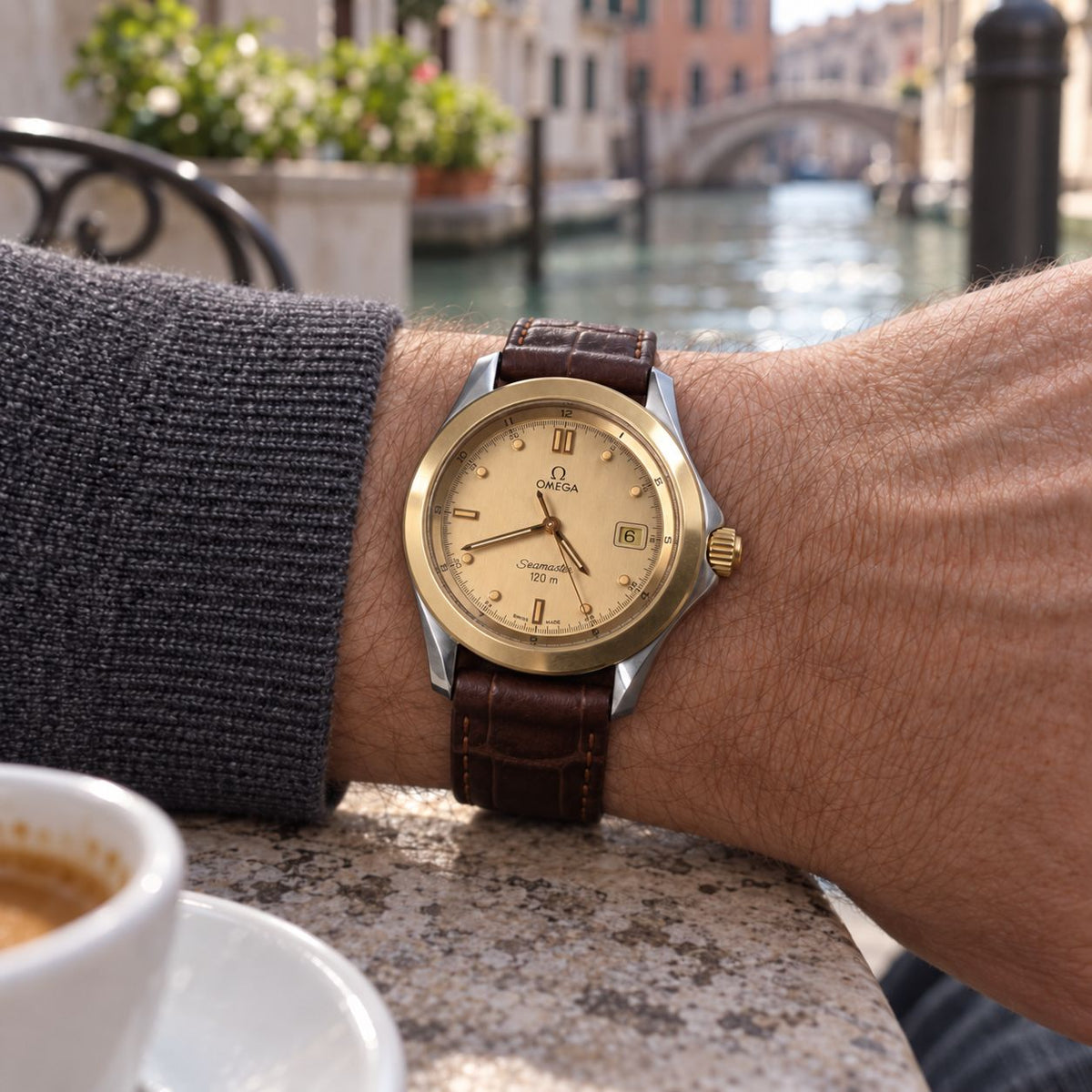 Omega Seamaster 120 Ref. 168.1501 - Steel & 18K Gold