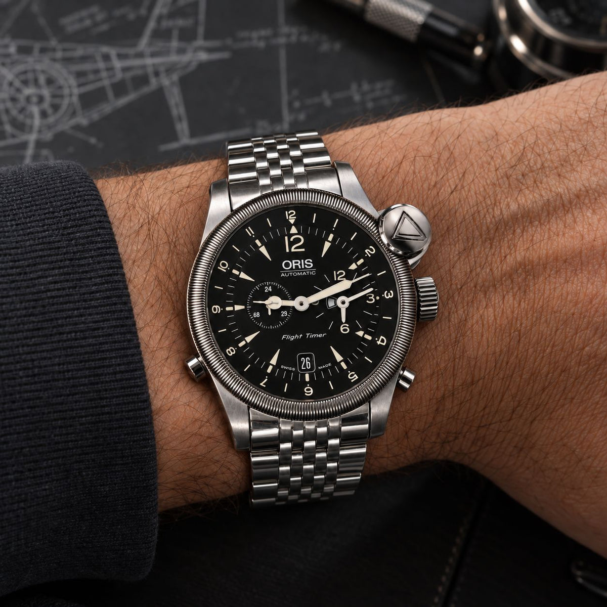 Oris Big Crown Flight Timer 1945 Limited Edition Ref. 690 1945 4084