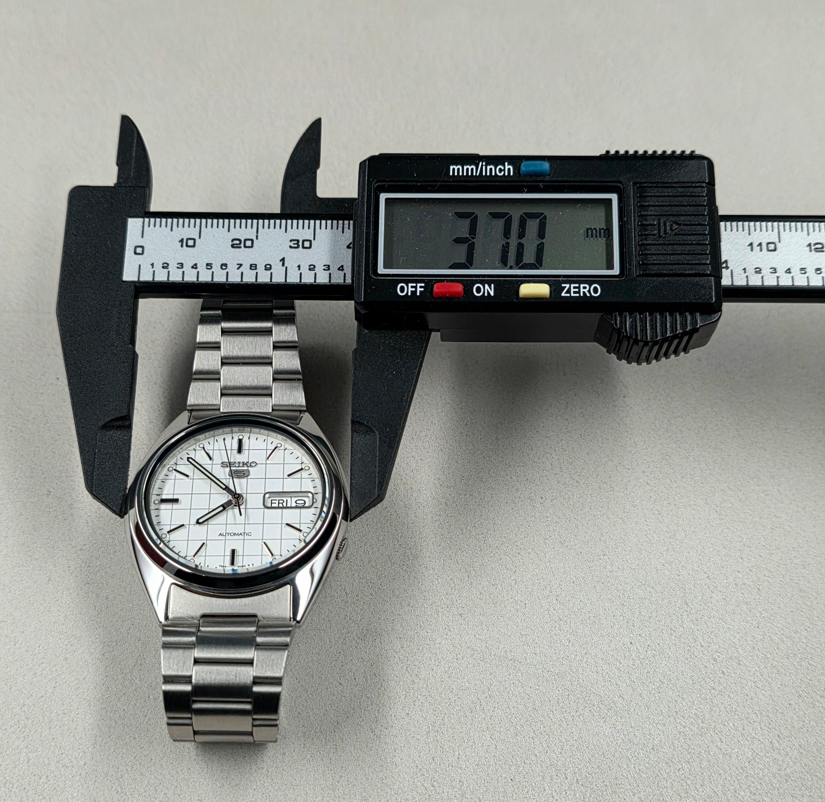 Seiko 5 Automatic 7S26-0480 White – Turgay's Watches