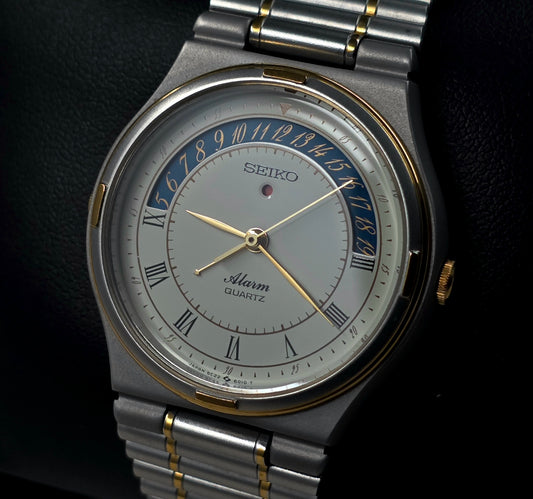Seiko 5C22-6000 Alarm Quartz