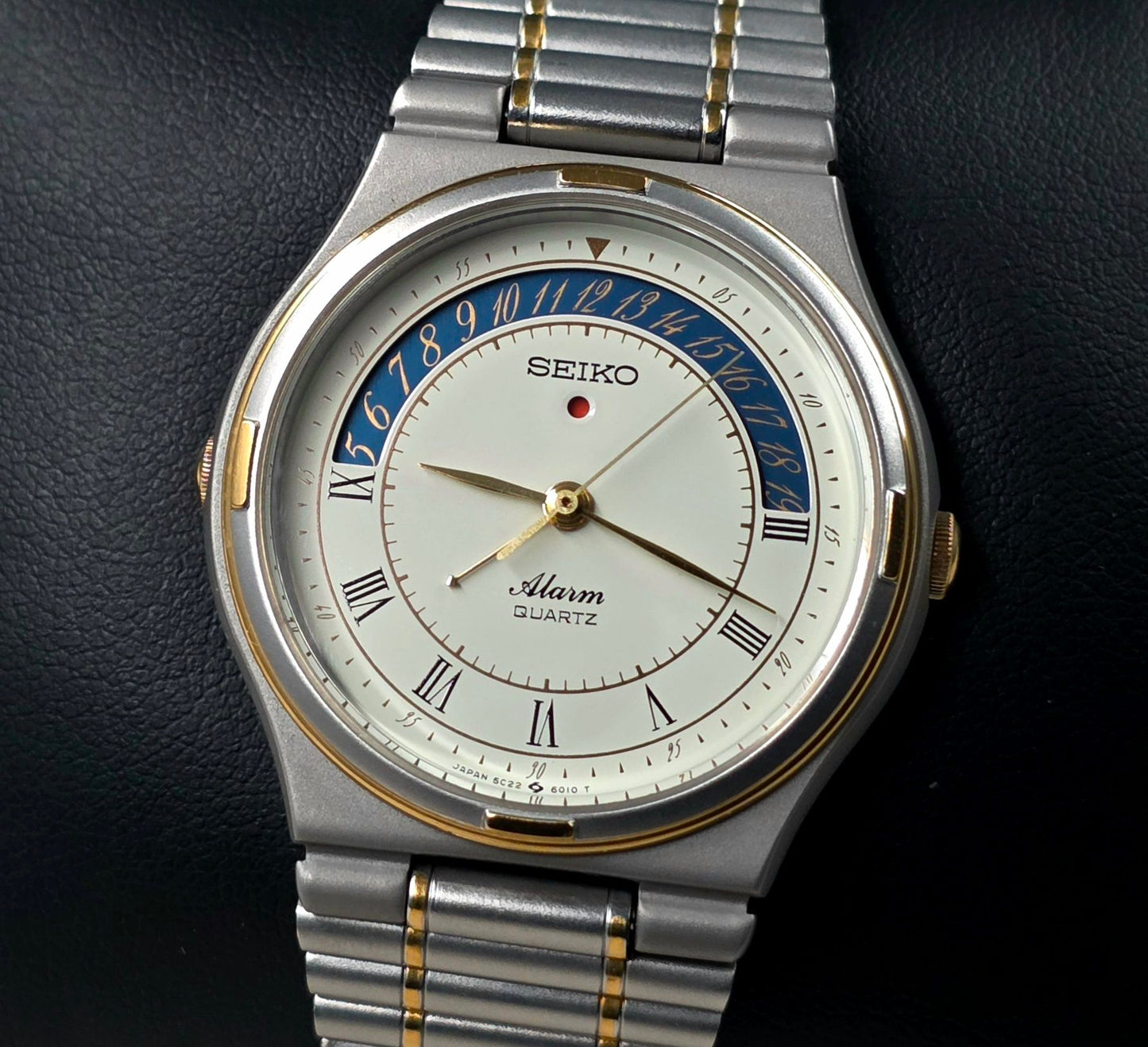 Seiko 5C22-6000 Alarm Quartz