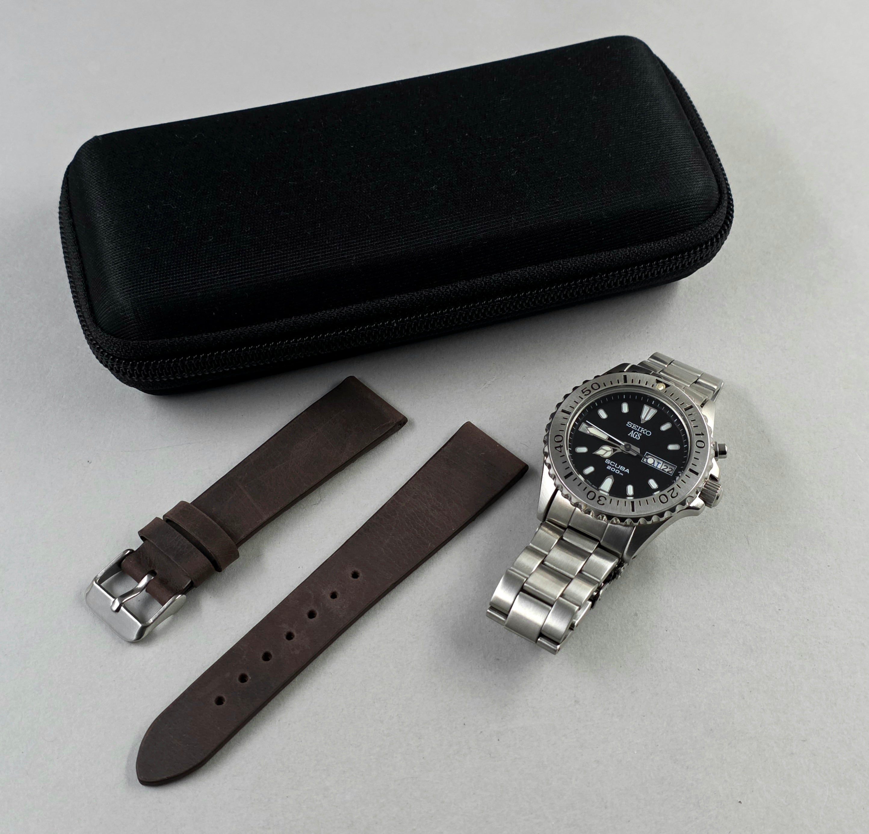 Seiko AGS Scuba Diver - Ref. 5M43-0C50 – Turgay's Watches