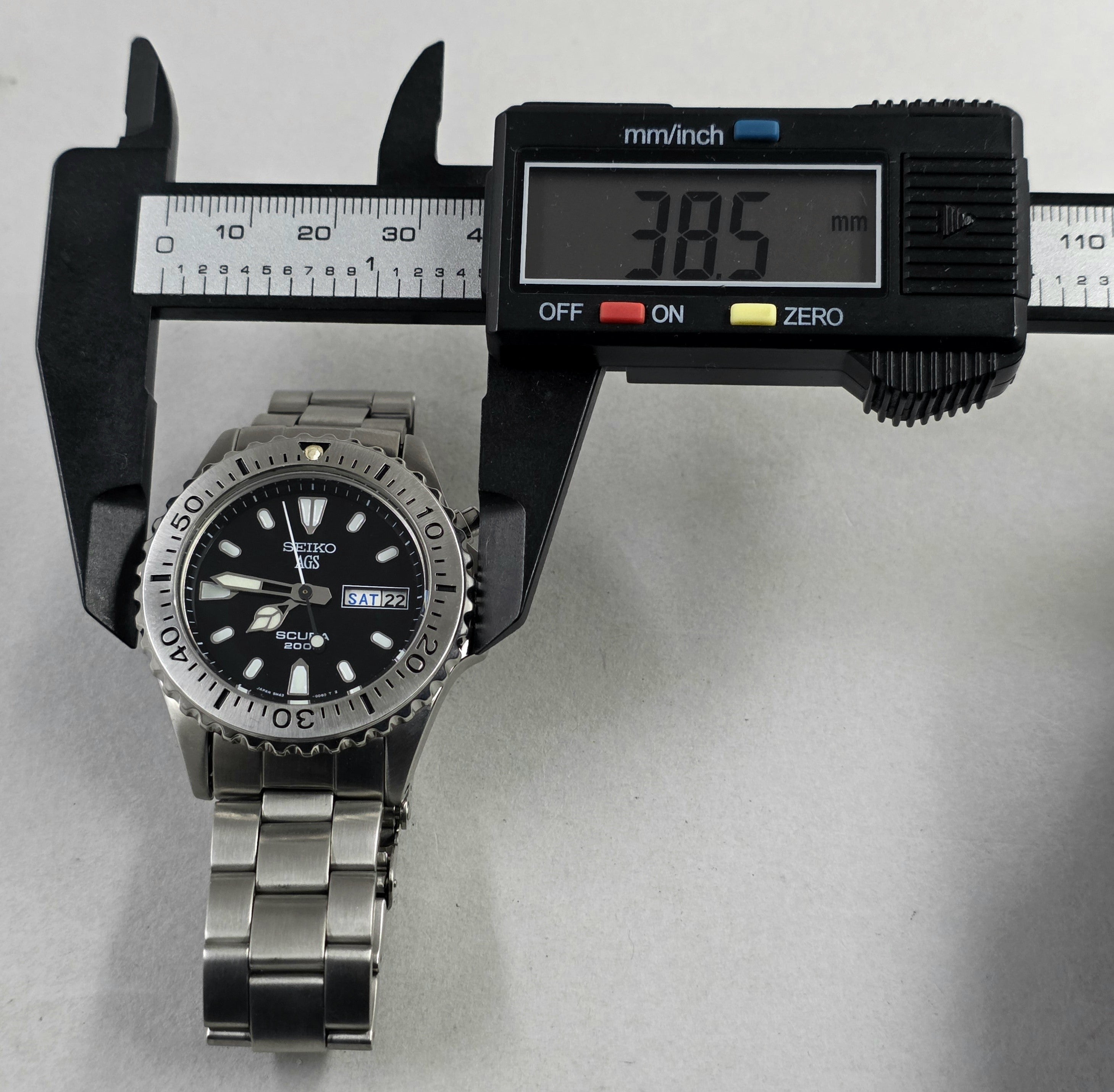 Seiko AGS Scuba Diver - Ref. 5M43-0C50 – Turgay's Watches