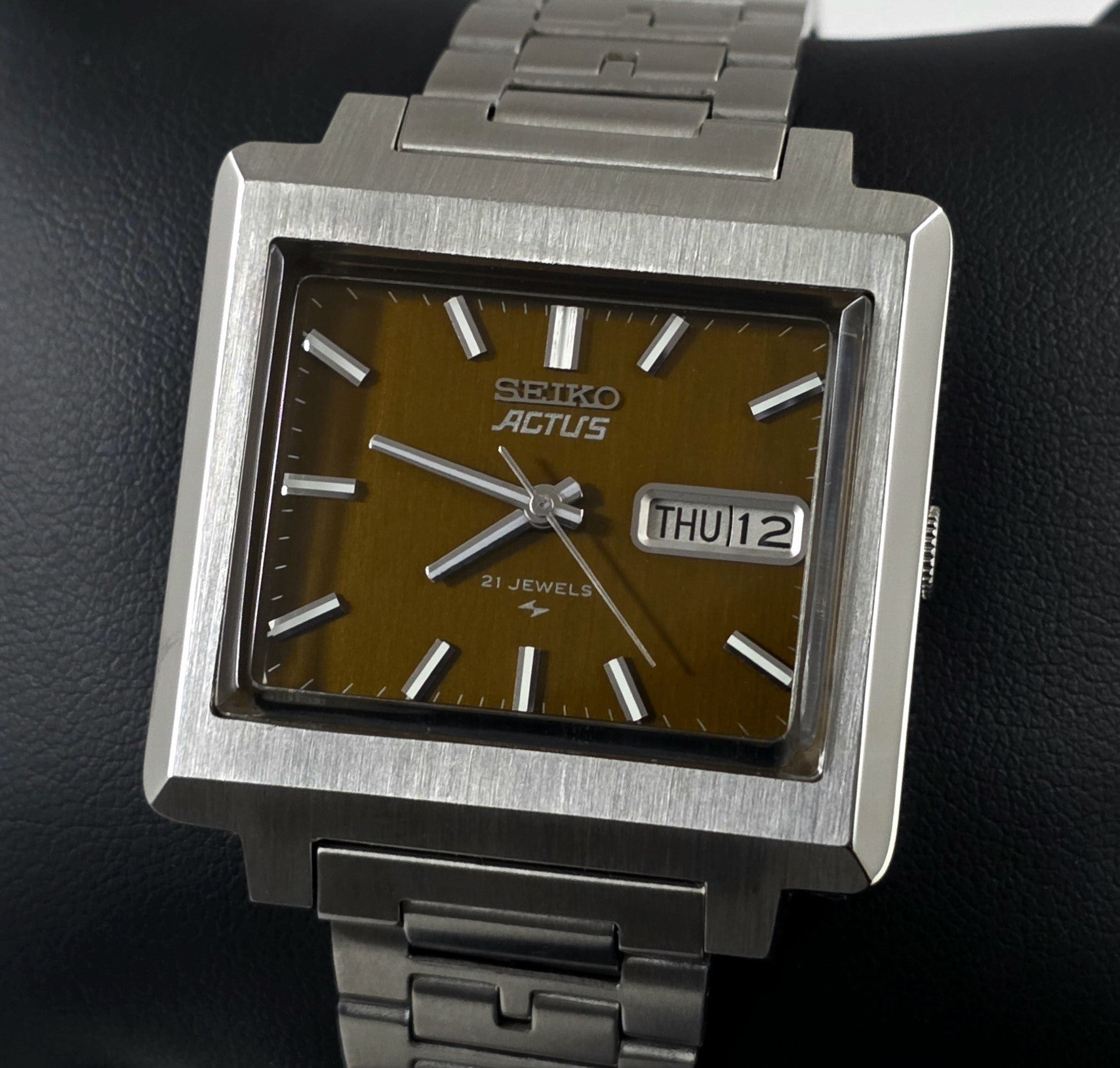 SEIKO ACTUS 763395 7019-5070 Bambi 自動巻き アナログ 腕時計 現状で