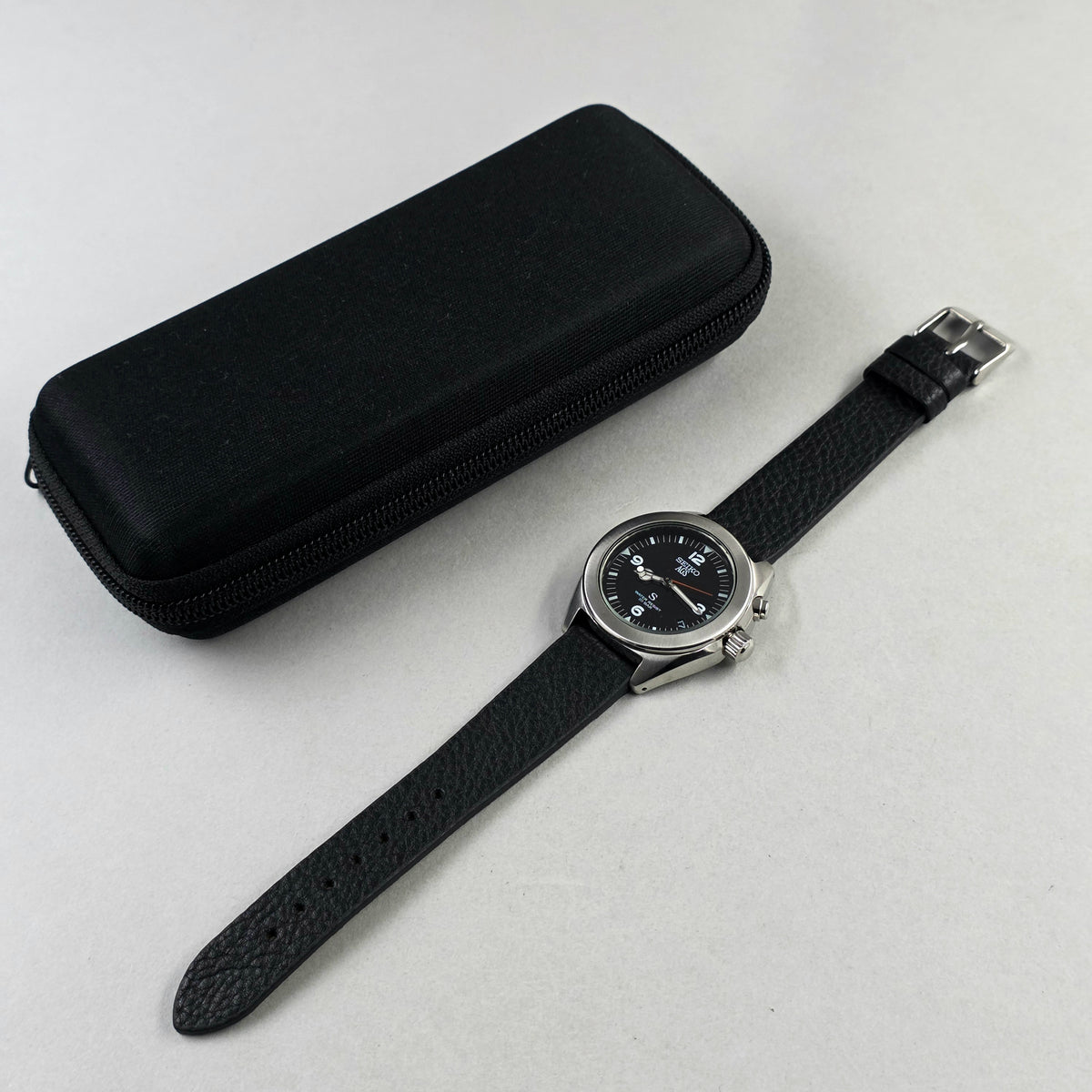 Seiko AGS SUS 5M22-6C30 - Black Dial