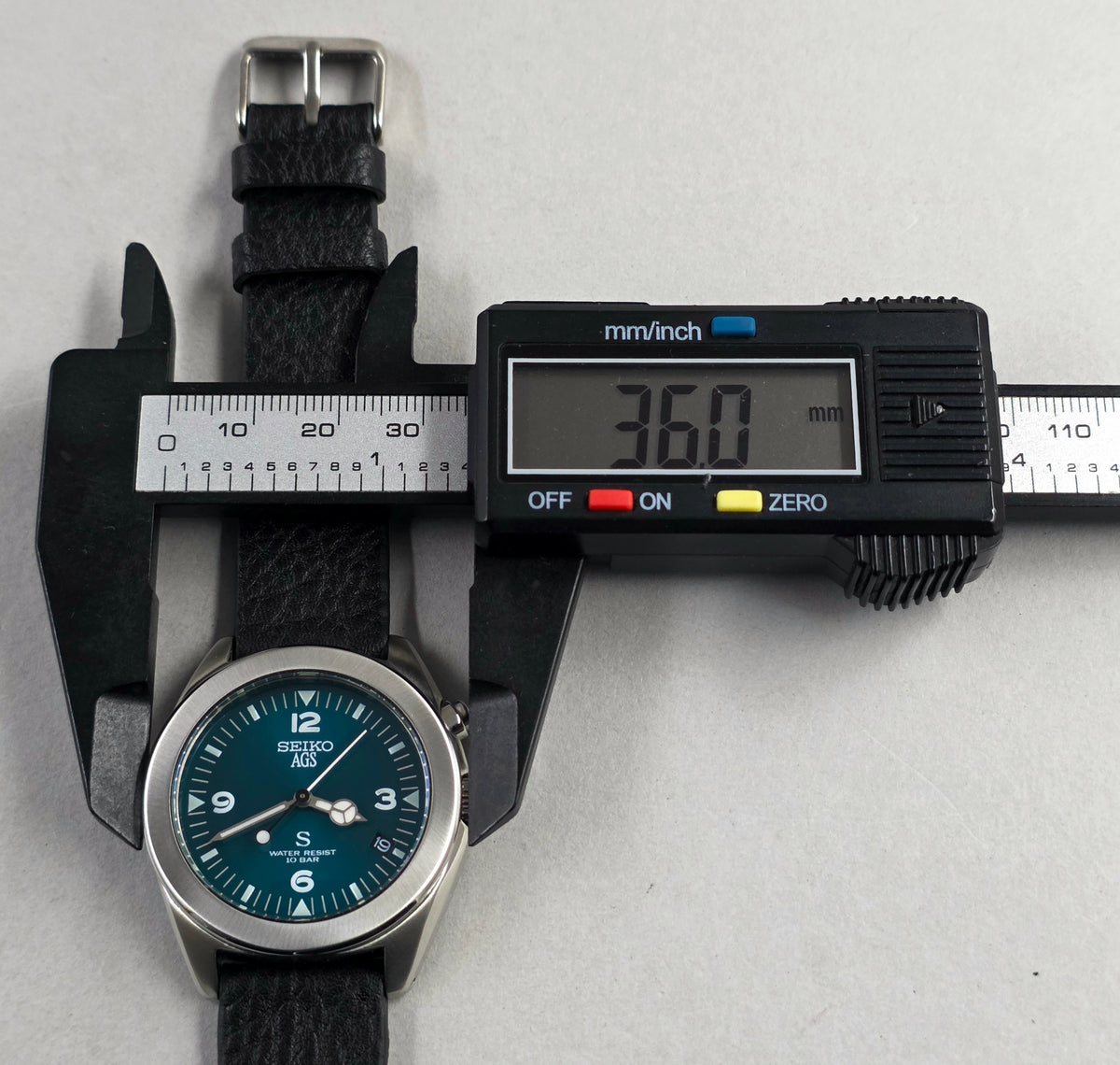 Seiko AGS SUS 5M22-6C30 - Green Dial