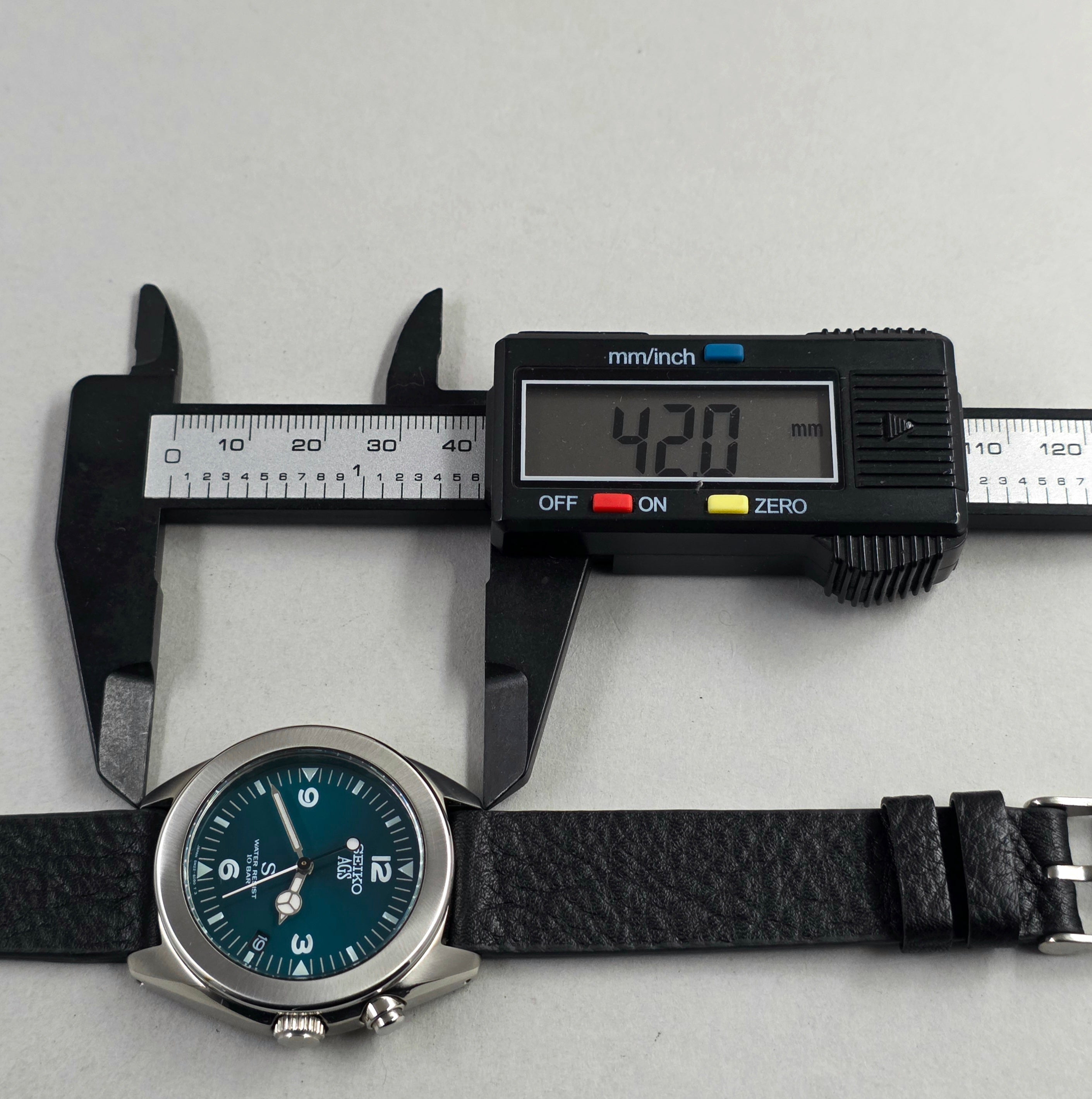 Seiko AGS SUS 5M22-6C30 - A Green-Dialled – Turgay's Watches