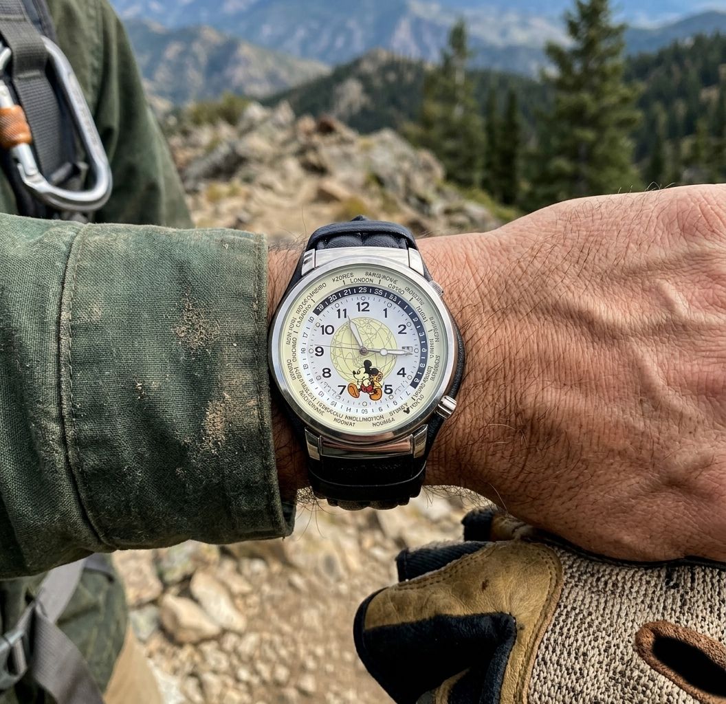 Seiko Alba ACBX001 Mickey Navigator V732-0J30