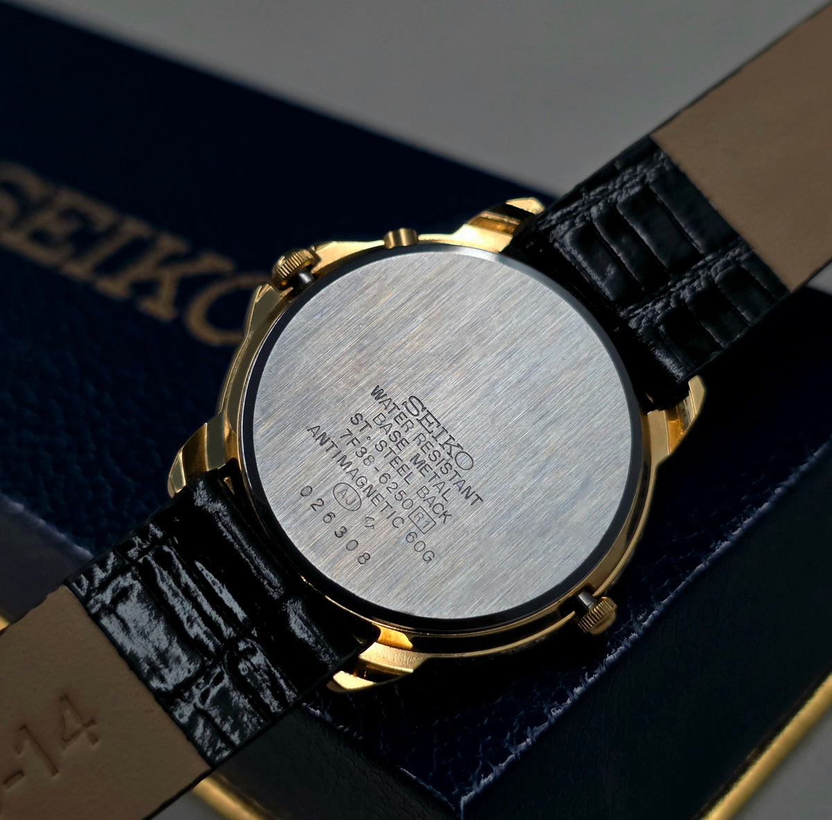 Seiko Avenue Moon Phase Ref. 7F38-6250