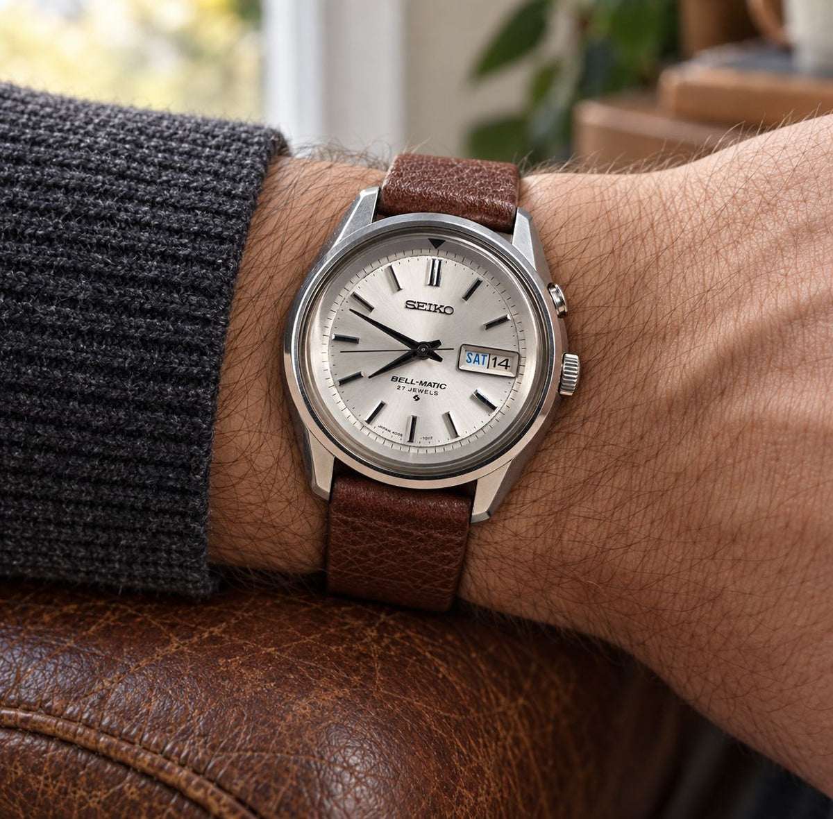 Seiko Bell-Matic 27 Jewels Ref. 4006-7012