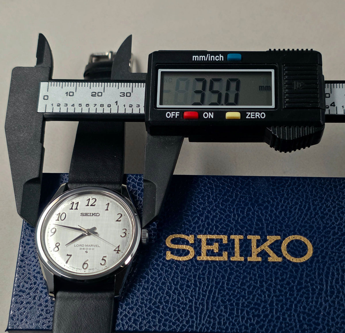 Seiko Lord Marvel 36000 Ref. 5740-8000 - Linen Dial