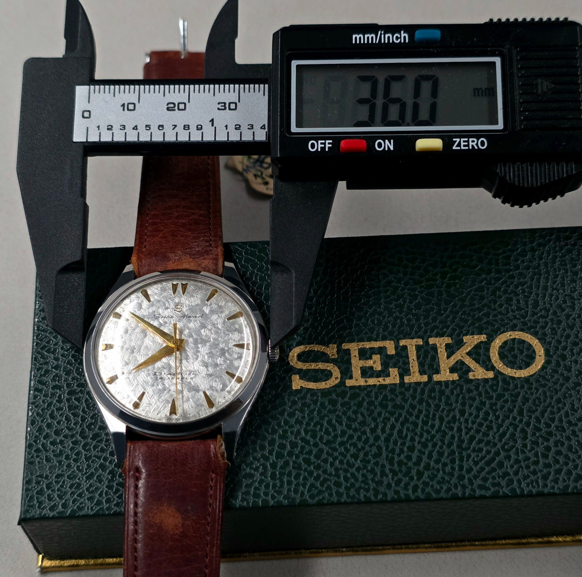 Seiko Marvel S Mark Ref. J14008 Linen Dial