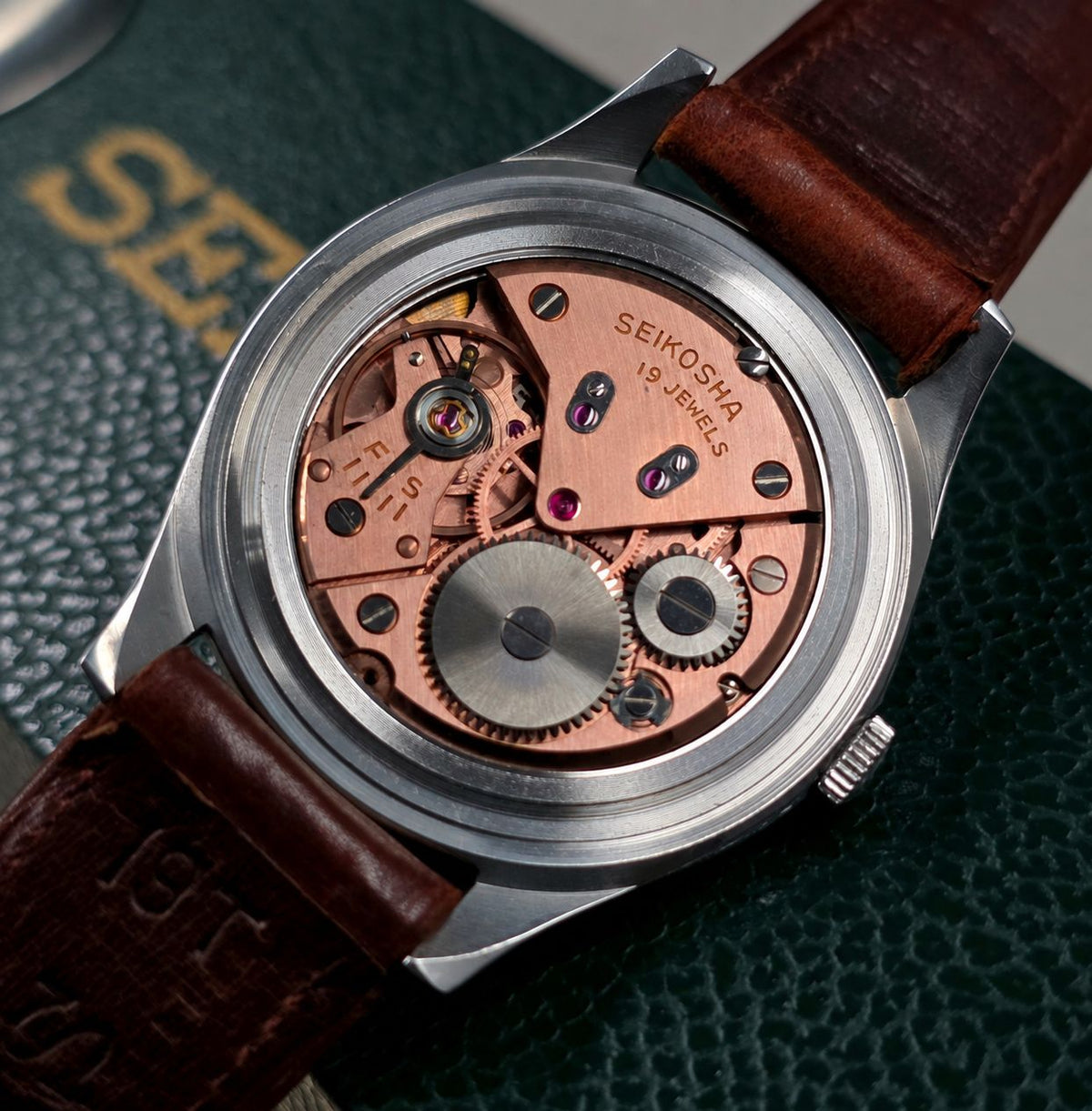 Seiko Marvel S Mark Ref. J14008 Linen Dial