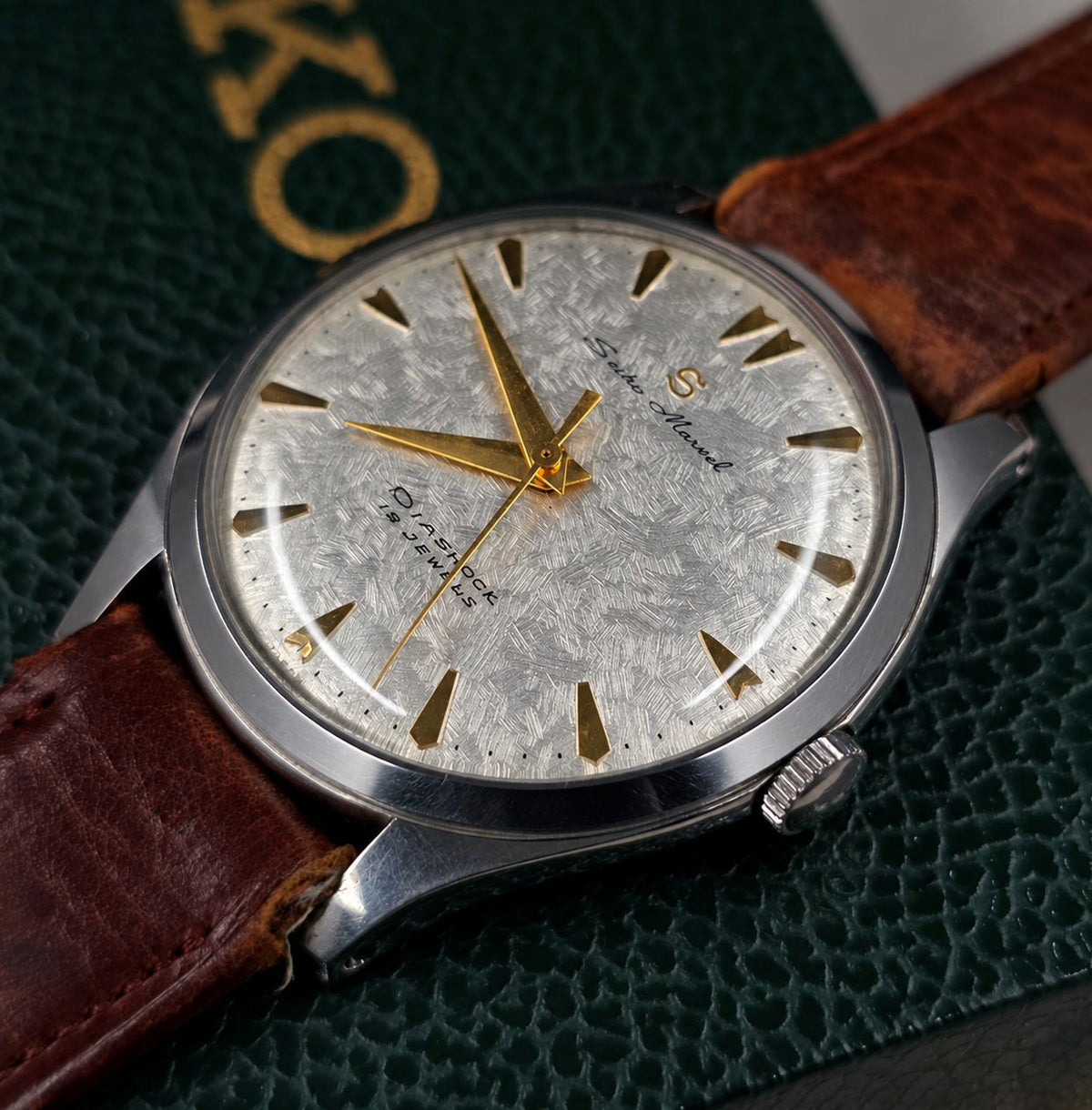 Seiko Marvel S Mark Ref. J14008 Linen Dial