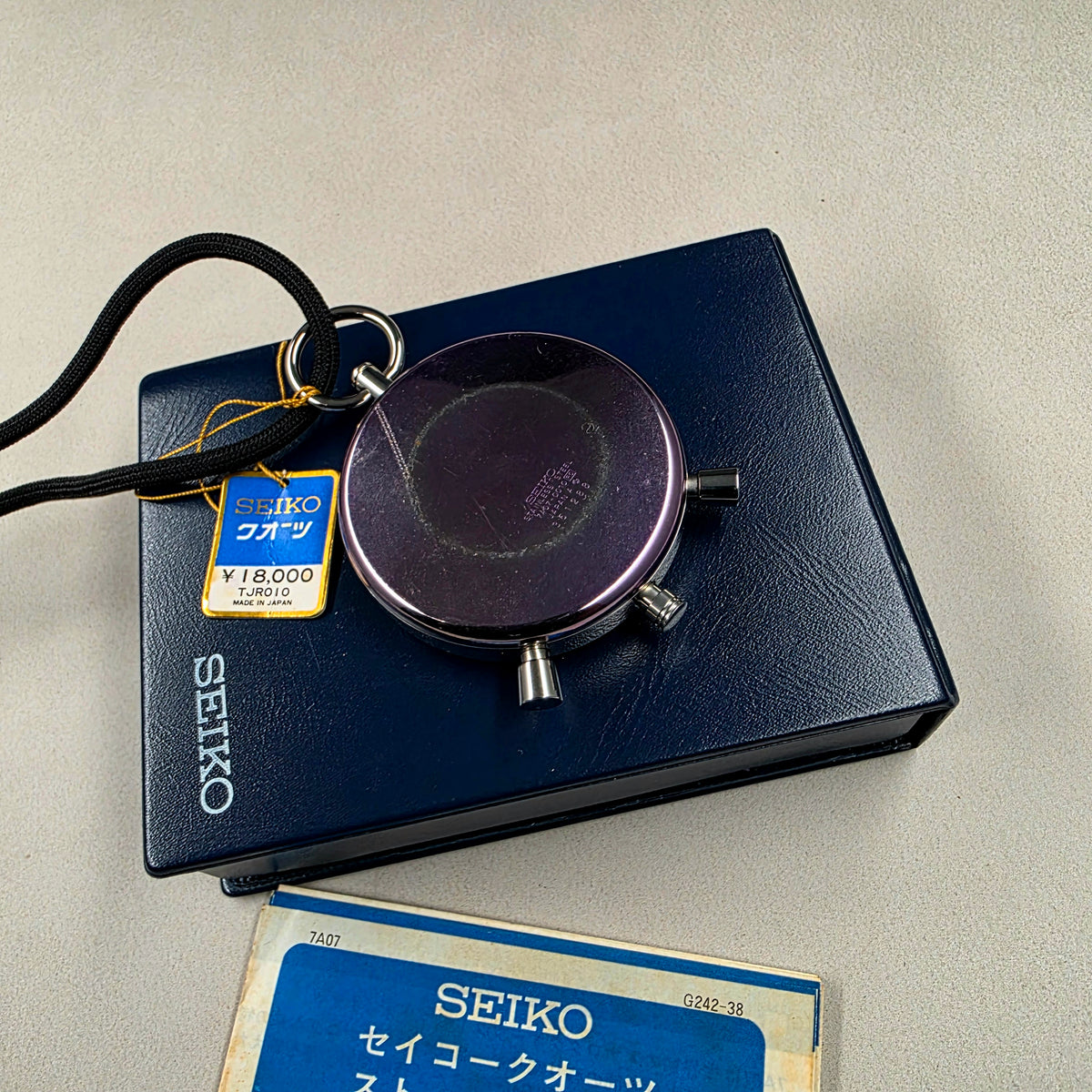 Seiko Quartz Stopwatch TJR010 Ref. 7A07-0010