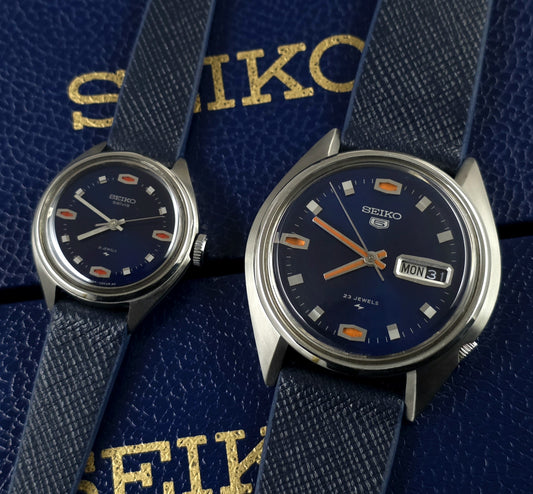 Seiko 5 Automatic 5126-8110 & Seiko Salvia 1104-0100