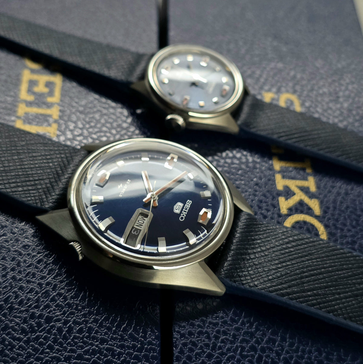 Seiko 5 Automatic 5126-8110 & Seiko Salvia 1104-0100